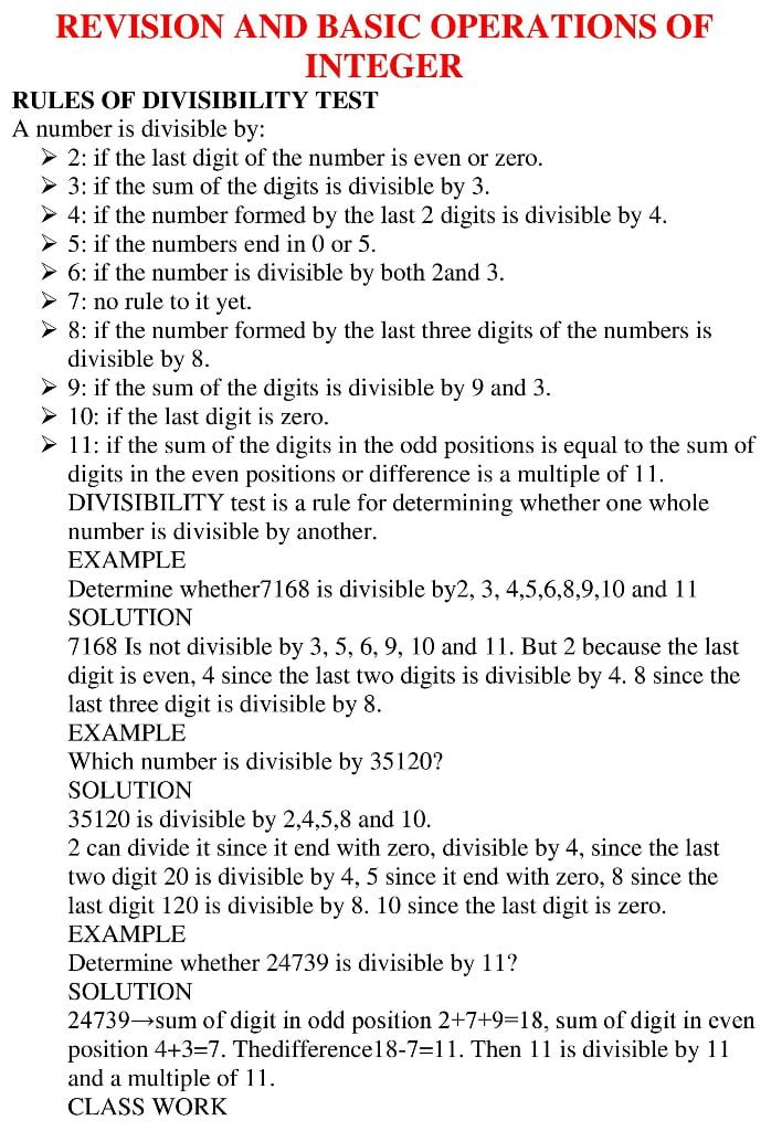 BASIC OPERATIONS OF INTEGER_1