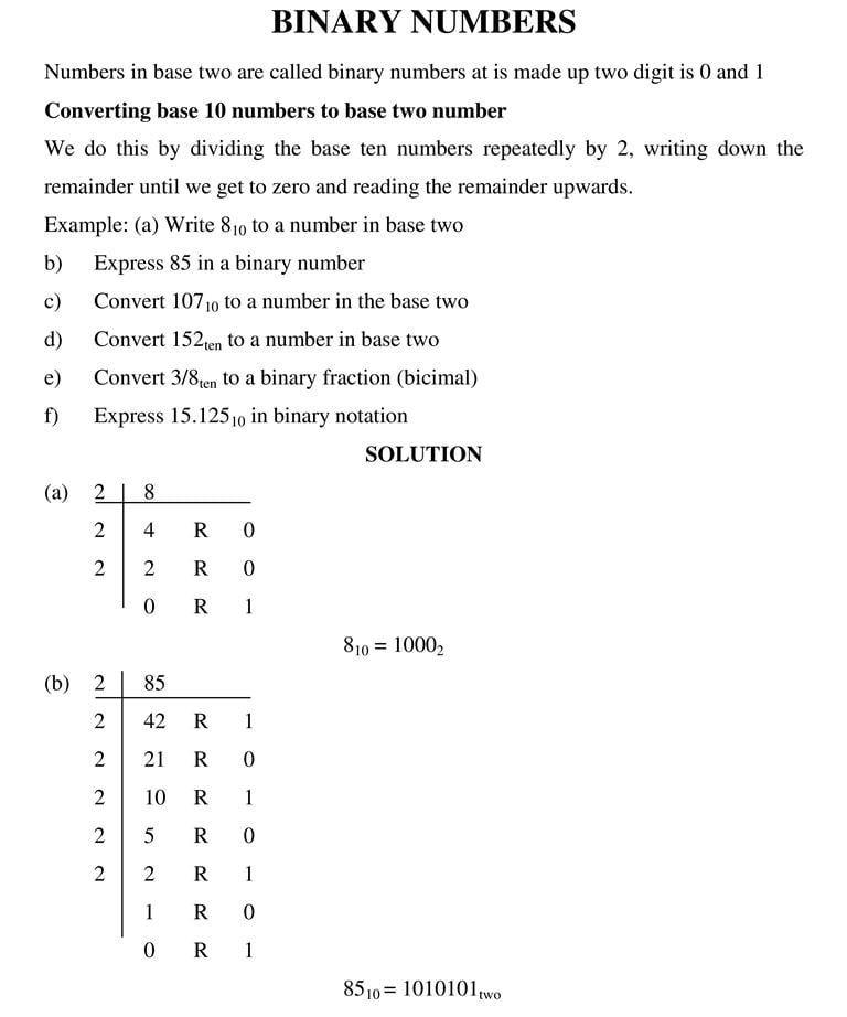 BINARY NUMBERS_1