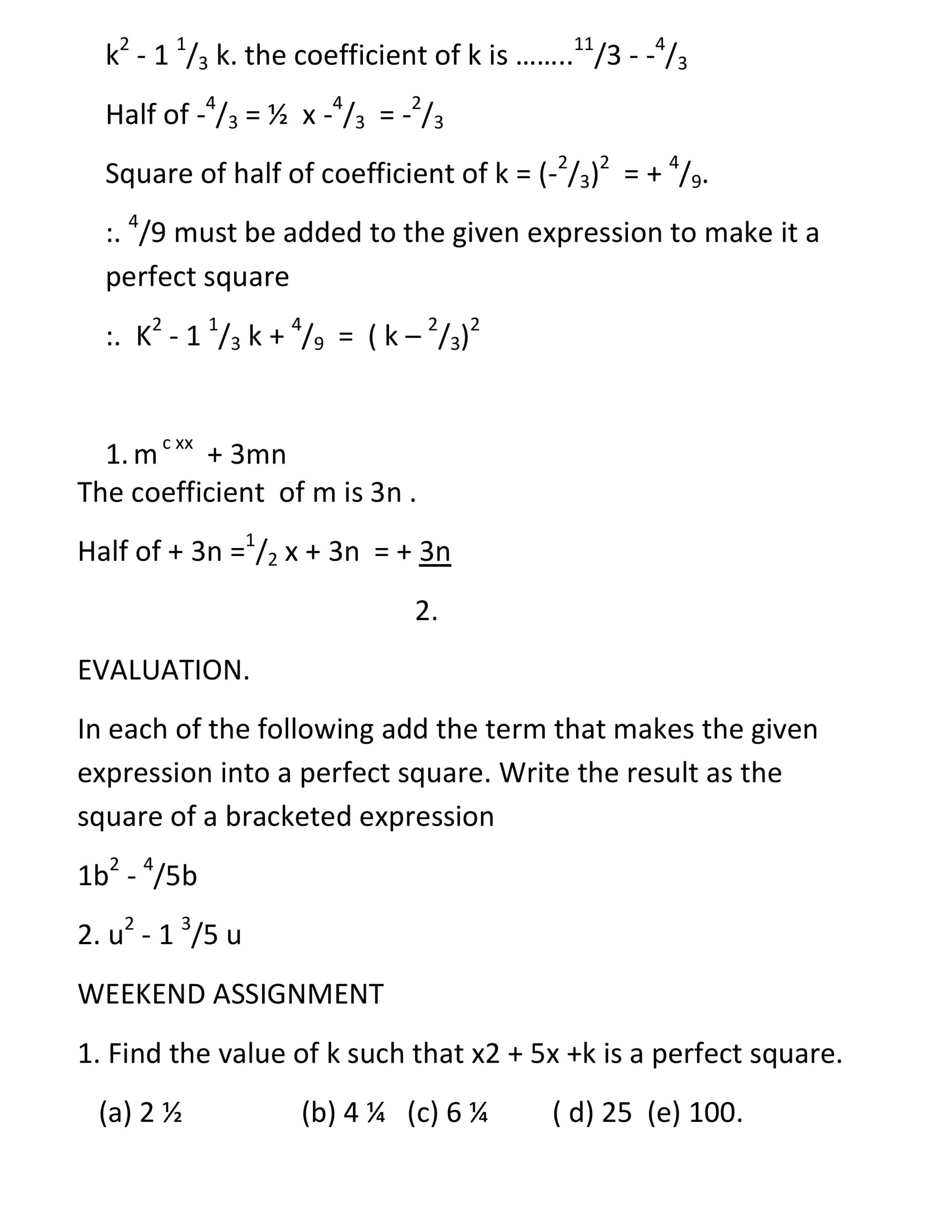 Completing the square_2