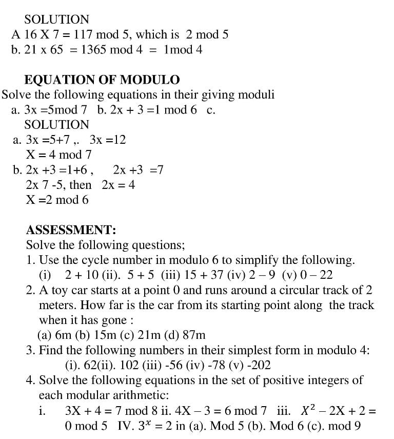 MODULAR ARITHMETIC_3