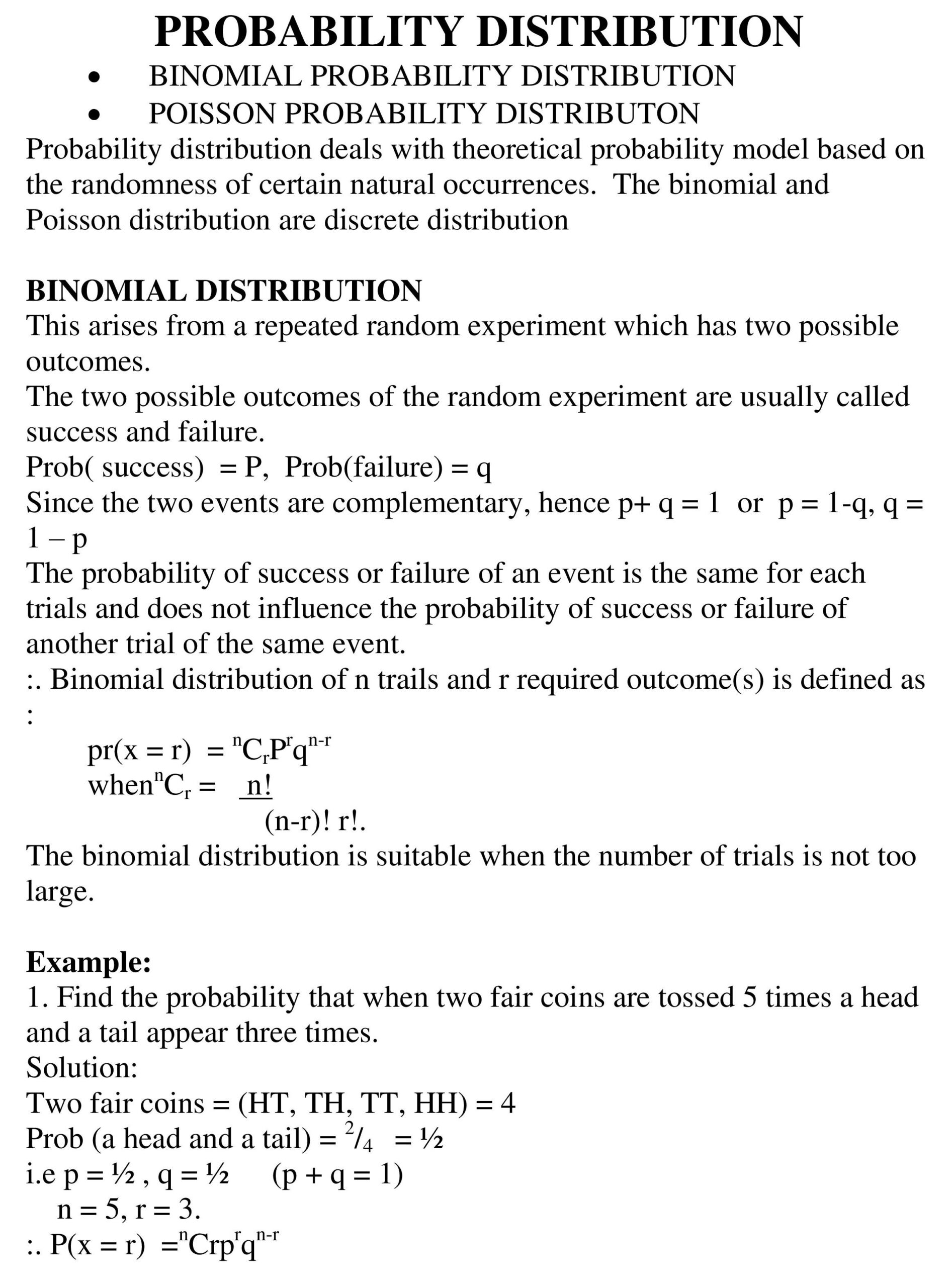 PROBABILITY DISTRIBUTION_1