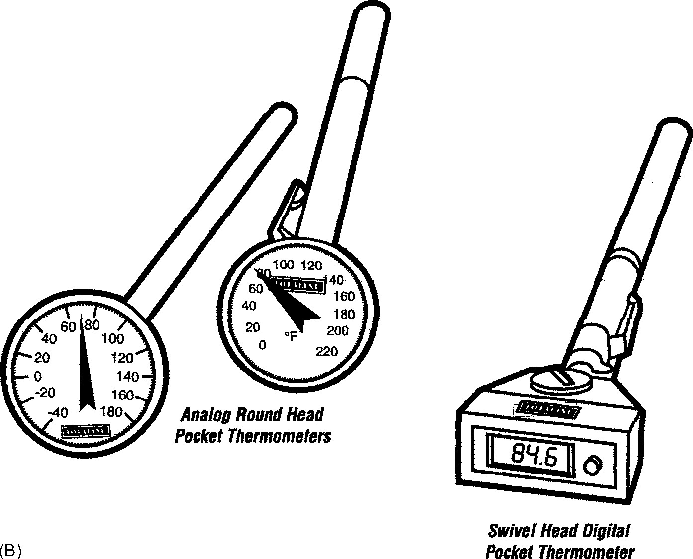 Fig. 1 27 B Thermometers Used To Measure Superheat. (marsh)