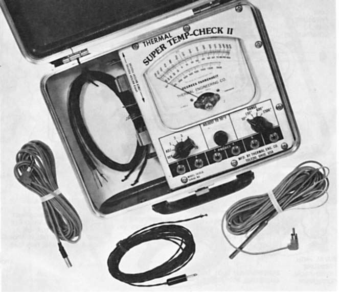 Fig. 1 33 Electronic Thermometer For Measuring Superheat.