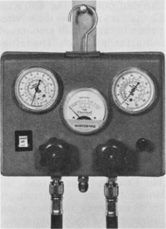 Fig. 1 56 This Vacuum Check Gage Is Designed To Be As Handy As A Charging Manifold. (thermal Engineering