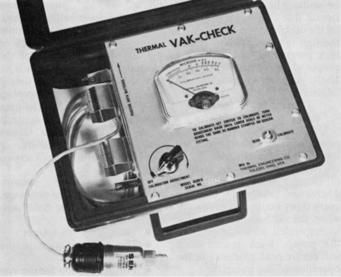 Fig. 1 57 An Electronic High Vacuum Gage That Reads Directly In Microns. (thermal Engi Neering)