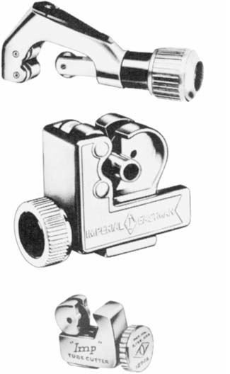 Fig. 1 61 Three Types Of Tubing Cutters. (mueller Brass)