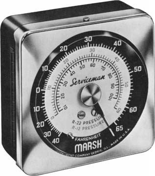 Fig. 2 8 Thermometer And Pressure Gage. (marsh)